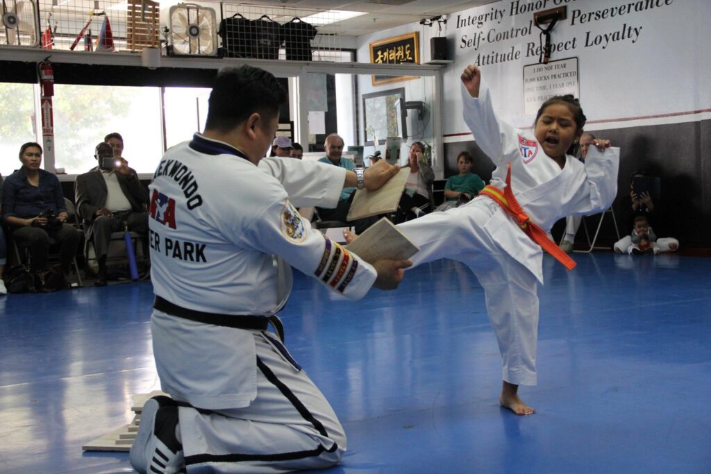 martial art for teens in orange