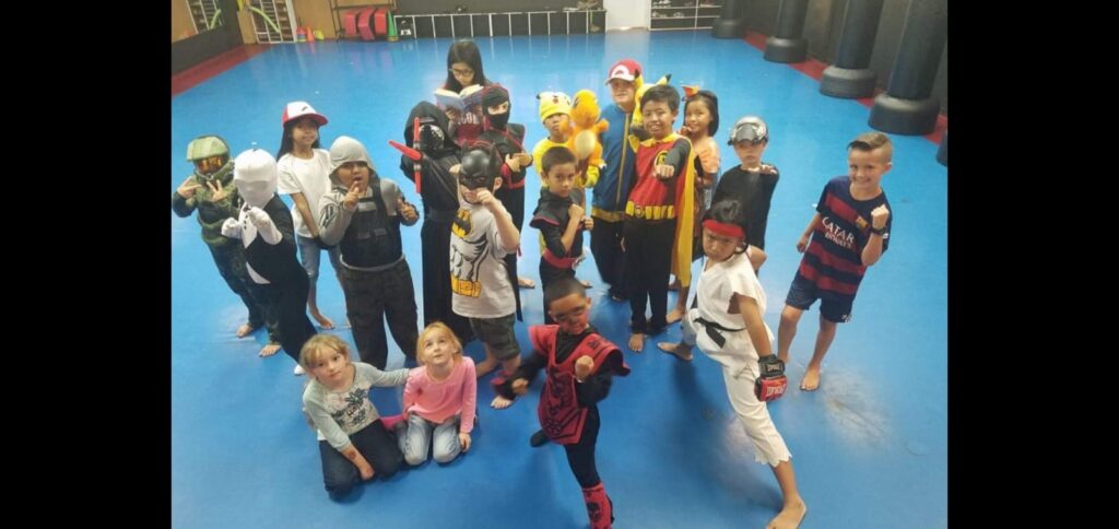 martial arts for children in orange
